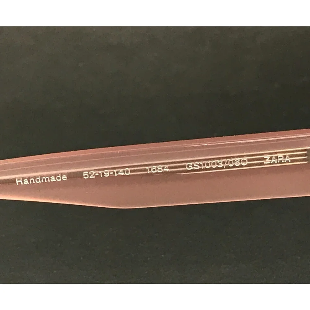Gigi Studios Eyeglasses Frames ZARA GS1003/060 Cloudy Pink Clear 52-19-140